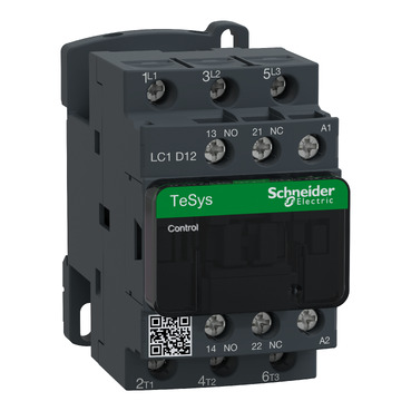 CONTACTOR MAGNETICO 3P 12A 1NA-1NC 24V