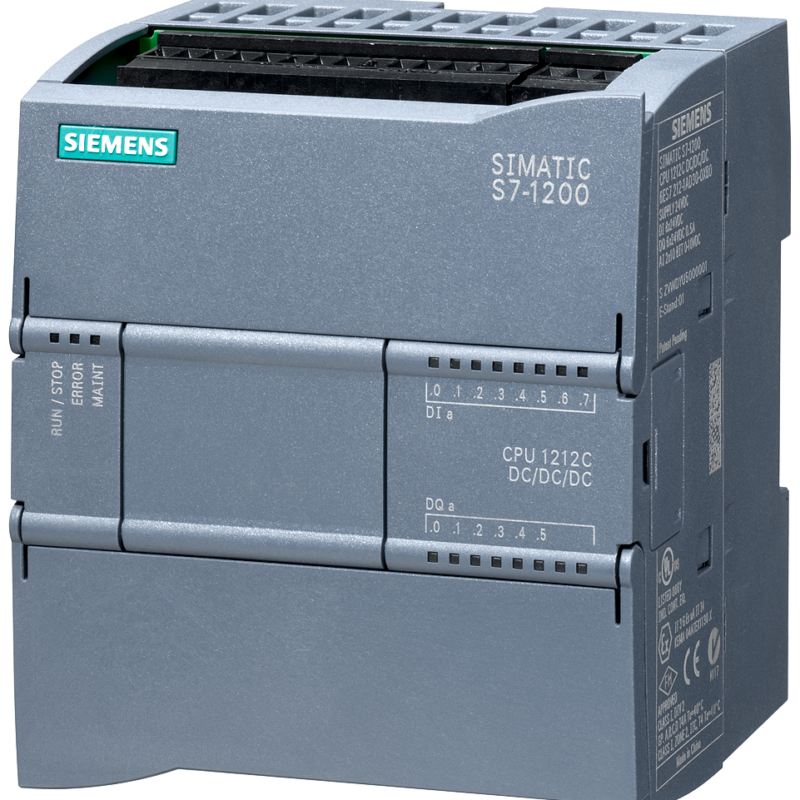 6ES7212-1AE40-0XB0 SIEMENS SIMATIC S7-1200 CPU 1212C DC-DC-DC 8ED-6SD 2EA 0-10V 75KB